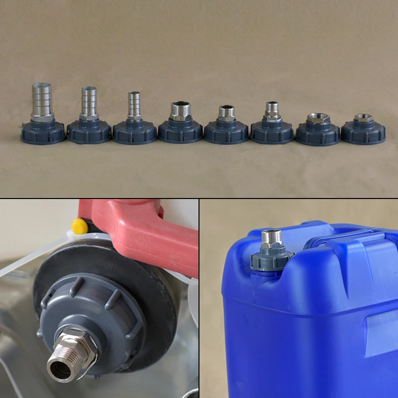IBC Tote Tank дренажный адаптер грубой шланг для смесителя крышка клапана