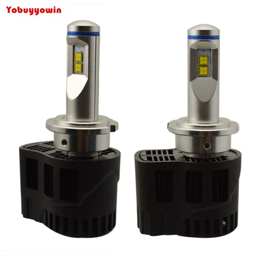 2Pcs H7 PX26D Turbo Car LED Headlight Conversion Kit All Bulb Sizes