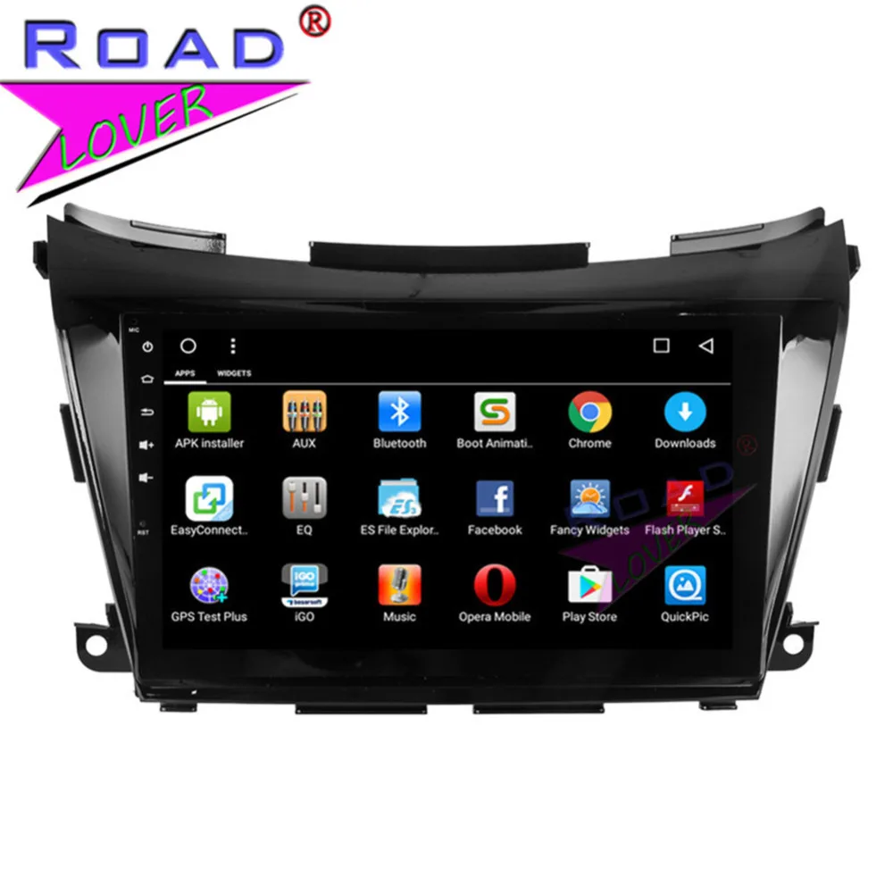 Discount Roadlover Android 8.1 Car Autoradio Player For Nissan Murano 2015 Stereo GPS Navigation Magnitol Double Din Octa Core MP3 NO DVD 1