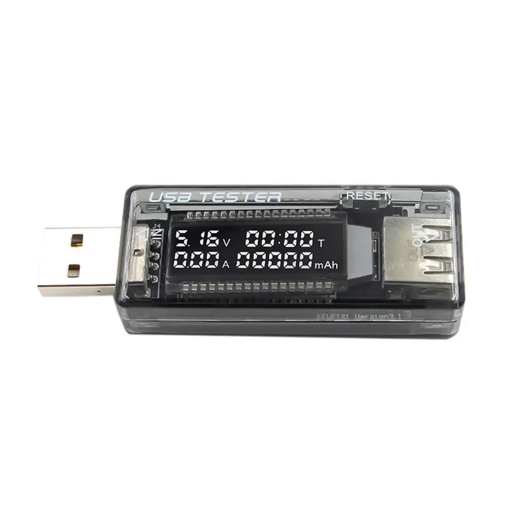 

LCD Current Voltage Charger Capacity Tester USB Charger Mobile Battery Doctor Power Meter Texter Voltmeter