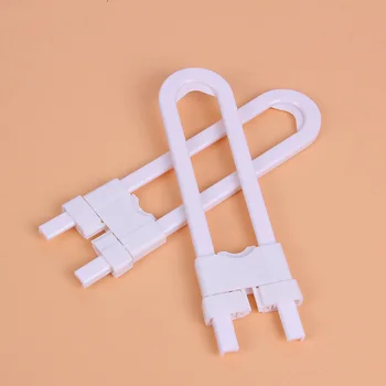 

4Pcs/pack Baby Safety U Shape Lock Child Protection Cabinet Wardrobe Door Cupboard Anti-pinch Drawer Cabinet Door Locks For kids