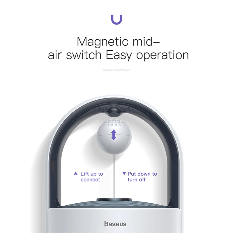 Najtaniej Baseus lampka usb elektryczna lampa przeciw komarom lampa led na komary lampa kontrolna owad pułapka domowe szkodniki kontrola łapka na owady