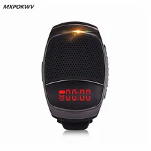 MXPOKWV Bluetooth Wearable Sport Watch font b Speaker b font B90 Portable Bicycle font b Speaker