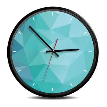 

Digital Wall Clock Home Decor European And American Simple Fashion Wall Clock Atmospheric Metal Silent Quartz Clock