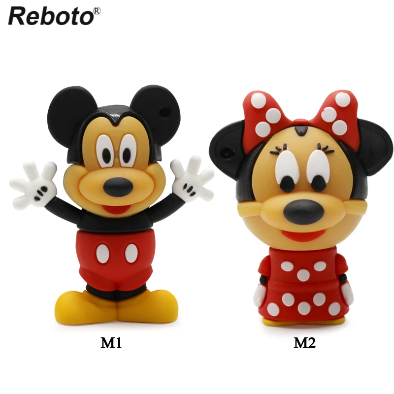 

Reboto Cute Cartoon USB Flash Drive 4GB 8GB 16GB Memory Stick 32GB Pen Drive 64GB U Disk Special Gift Pendrive Free Shipping