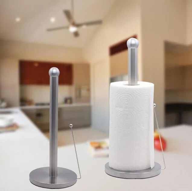 Paper Tissue Towel Roll Holder Kitchen Organiser Dispenser Tissues Roll