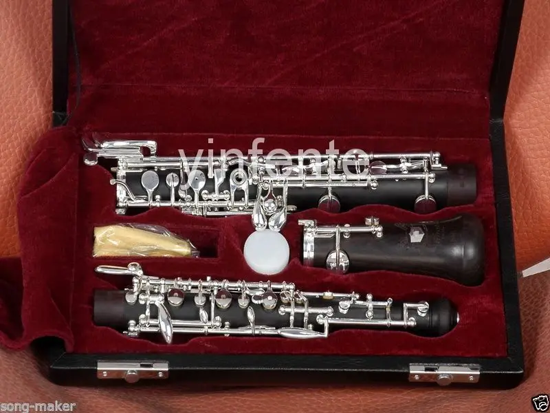 

New oboe C key ebony Wood Body 3rd Octave left F Resonance F full conservatory