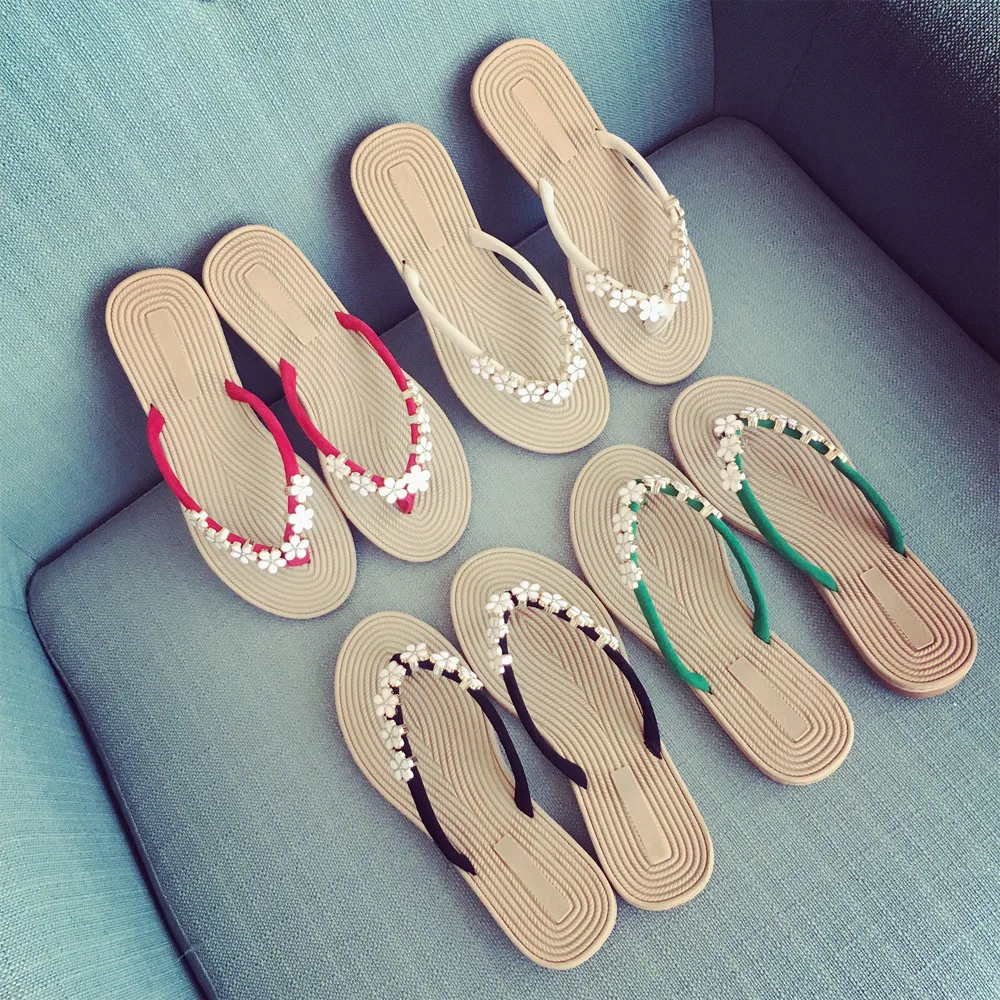 

New Fashion Women Summer Sandals Slipper Hot Sale Peep Toe Soft Plus Size Slippers Indoor Outdoor Flip-flops Beach Shoes 10