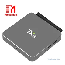 Mesuvida TX8 Smart TV Box для Android 6.0 2 Г 32 Г Octa ядро Amlogic S912 Dual Band 2.4 ГГц + 5 Г Wi-Fi Bluetooth 4.0 ТВ коробка