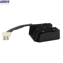 GOOFIT 4 Wire Voltage Regulator for CG 125cc 250cc and GY6 50cc 150cc ATV Dirt Bike