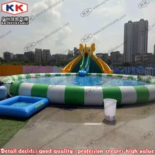 Надувной аквапарк аттракционов для групповых игр