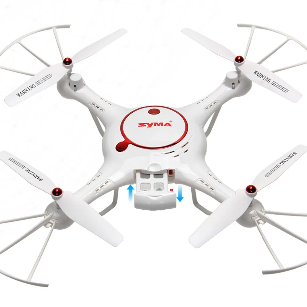 

SYMA 2.4G 4 Channels Drone RC Quadcopter Hover Function Headless Mode With Camera Remote Control Upgraded New Version Kids Toys