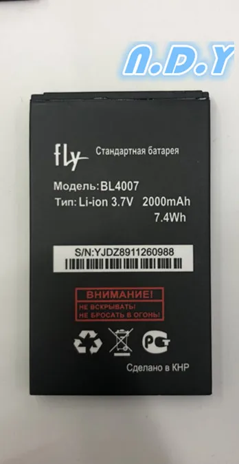 

2000mAh BL4007/BL 4007 Battery For Fly BL4007 DS123 DS130 Batterie Bateria batteries
