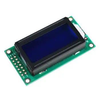 

Free shipping !!!! Hot Sale 8 x 2 LCD Module 0802 Character Display Blue screen