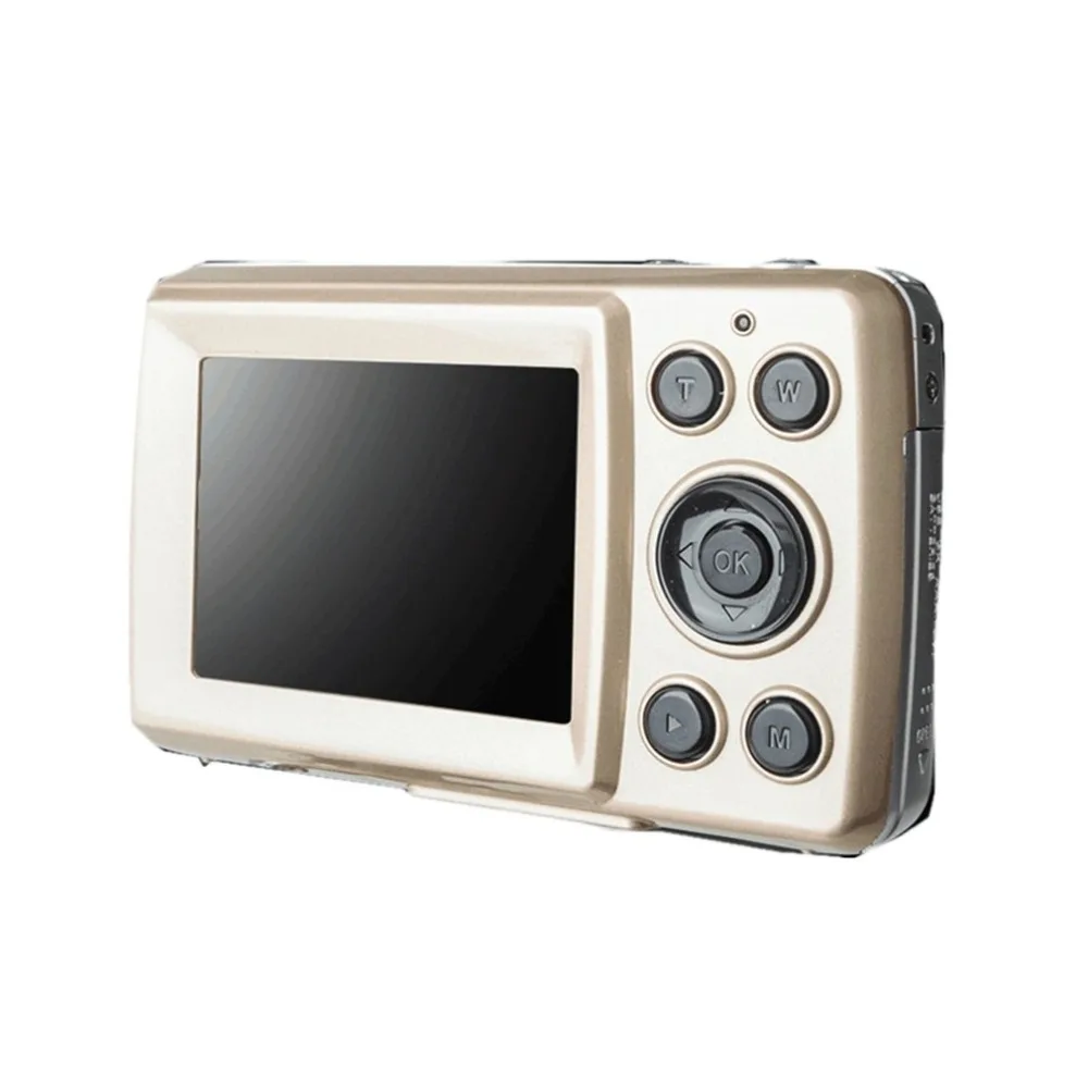 Портативная мини Карманная камера 2,4 дюймов TFT ЖК-экран дисплей высокой четкости 8x Камера для съемки Автоматическая четкая съемка