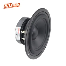 GHXAMP 5 INCH 6OHM 70W Pure Midrange Speaker Unit Home Theater Alto Speaker Mediant HIFI Bookshelf MID Units DIY 87db 1PCS