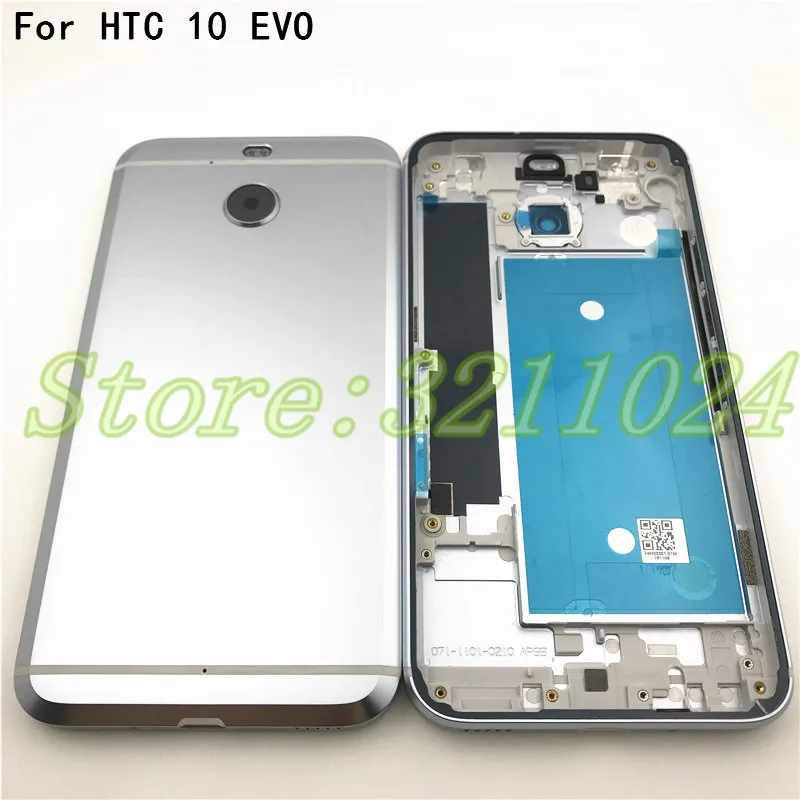 

Good quality Battery Back Cover For HTC 10 Evo / Bolt Battery Cover Case Back Door Back Housing+side buttons+Logo