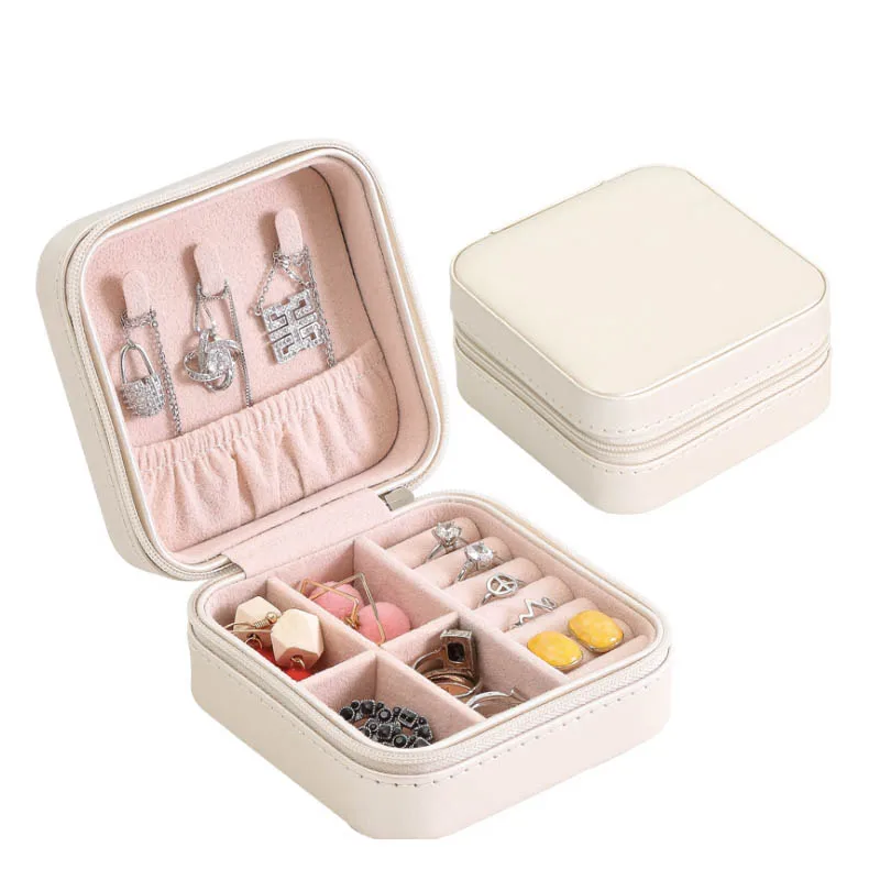 Small rings Jewelry Displays Hanging Jewelry Organizer With Zippered