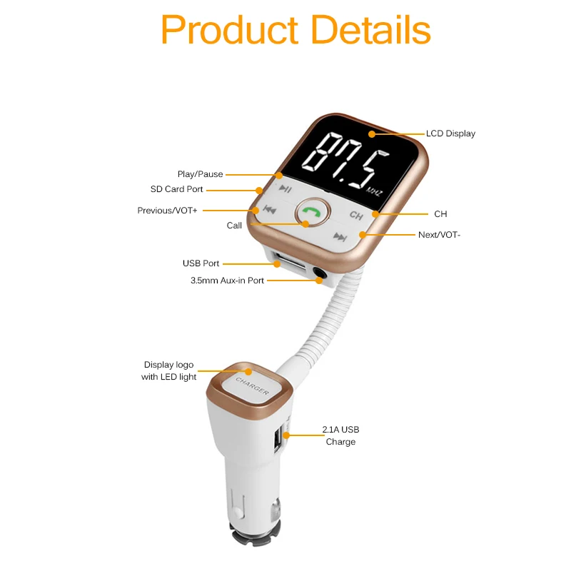 Bluetooth FM Transmitter