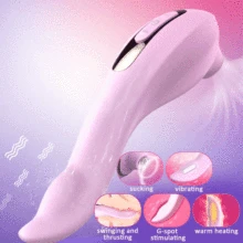 Woman Use Vibrator of 3 Speed 7 Frequency Swing Tongue Licking Masturbating Toys Dildo Vibrating Stick Vagina Licking Vibrator