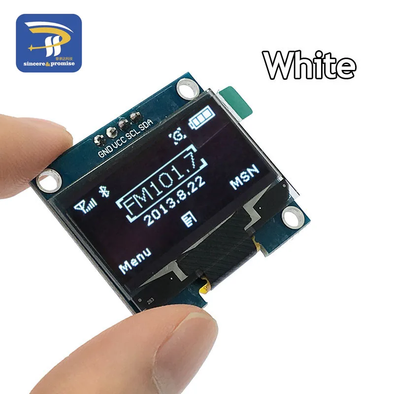 4pin 7pin белый и синий цвет 0,96 дюйма 128X64 желтый синий OLED дисплей модуль для Arduino 0,9" IIC IEC SPI связь