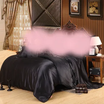 

Home textile Duvet cover 1pc 150*200CM, 200*230cm, 220*240CM Comforter cover 100% Imitated silk cloth doona cover quilt cover