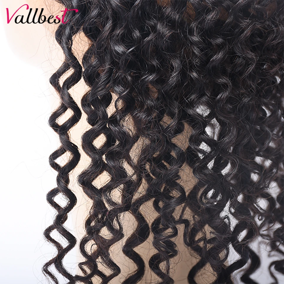Vallbest волос предварительно сорвал 360 кружева фронтальной с Комплект волна воды Малайзии человеческих волос ткань 3 Комплект s с фронтальной