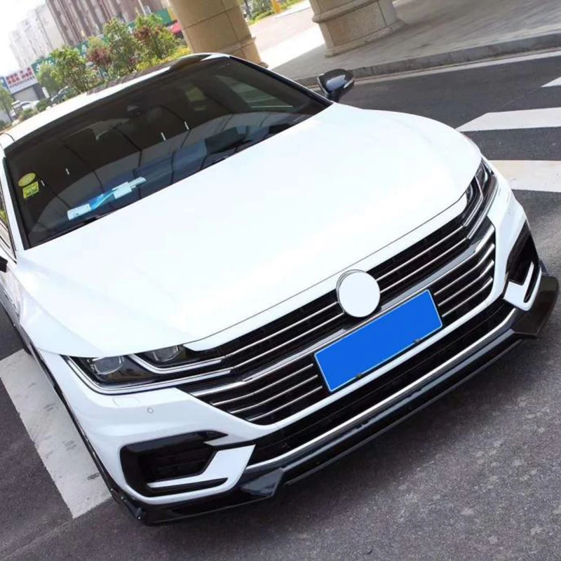 PP передний бампер с губами для VW CC Arteon 2019 2020 спойлер комплекты