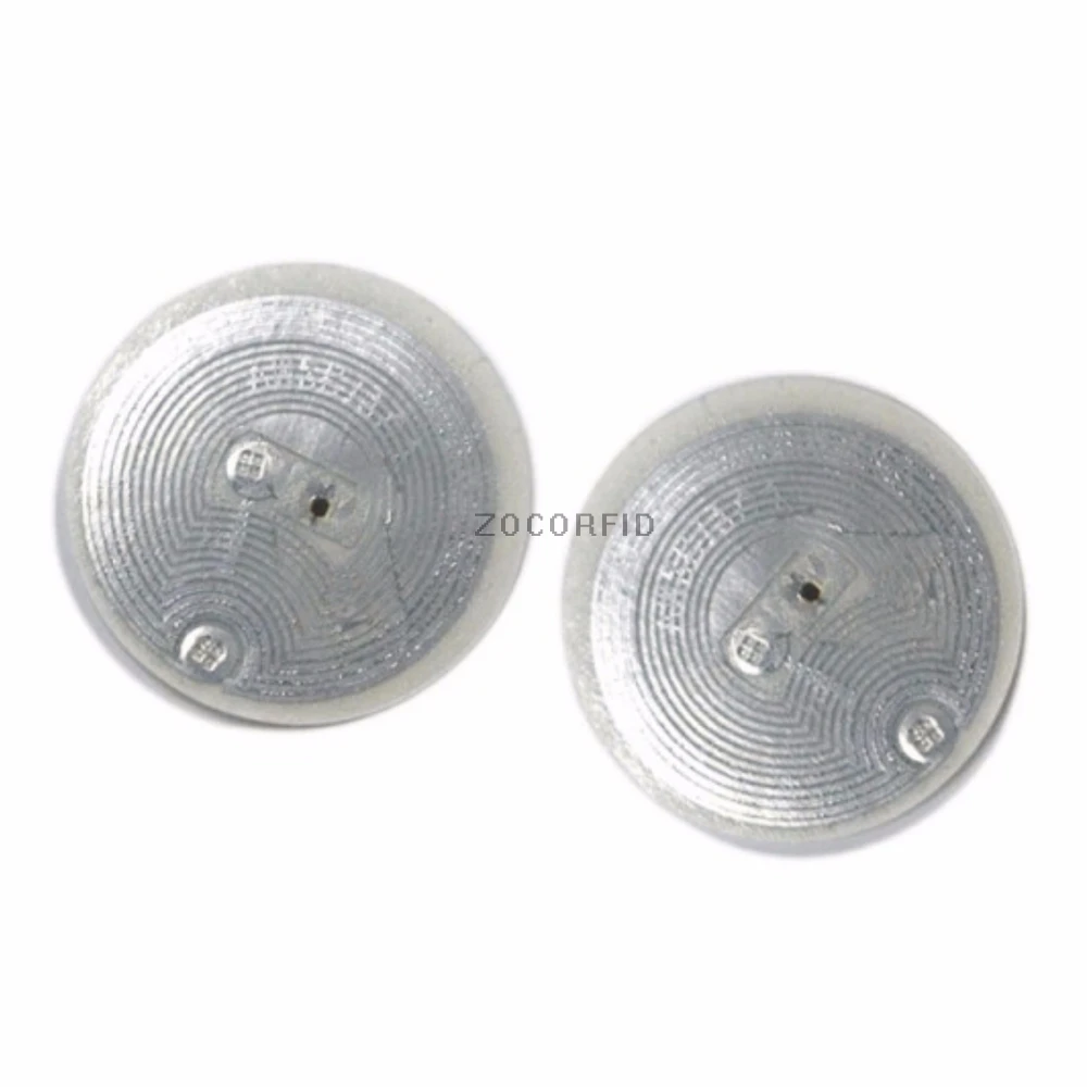 

Free shipping 100pcs/lot NFC smart tags RFID Label/stickers/tags for mobile payment NFC tags, 13.56MHZ M1 ISO 14443A