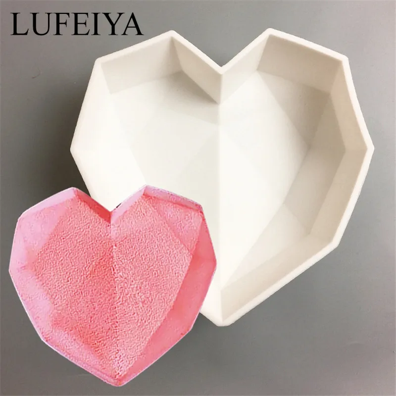 Square Silicone Mold Mousse Gâteau Pâtisserie Moule Gâteau chocolat moule Art Bakeware