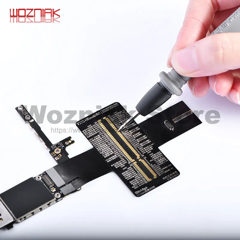 QianLi iBridge FPC Тестовый Кабель для iphone 6 6S 7 7P 8 8p x xs max материнская плата проверка неисправностей сенсорная Передняя Задняя камера отпечаток пальца