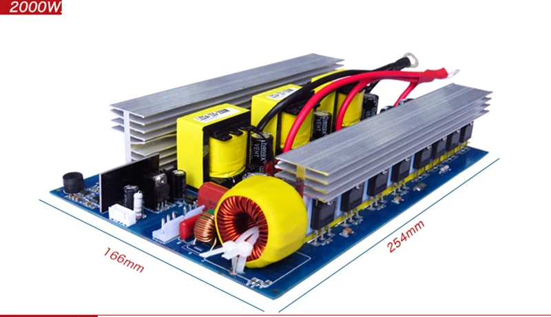 Чистая Синусоидальная волна инвертор для платы повышающая плата DC 12 В 24 в 48 В к AC 220 В 300 Вт-3000 Вт Солнечная плата преобразователя