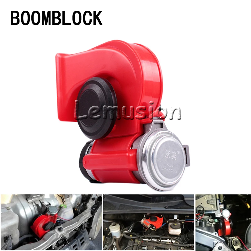 Громкоговоритель BOOMBLOCK автомобильный двухцветный 12 В 130 дБ для VW Polo Golf 4 5 Passat Hyundai