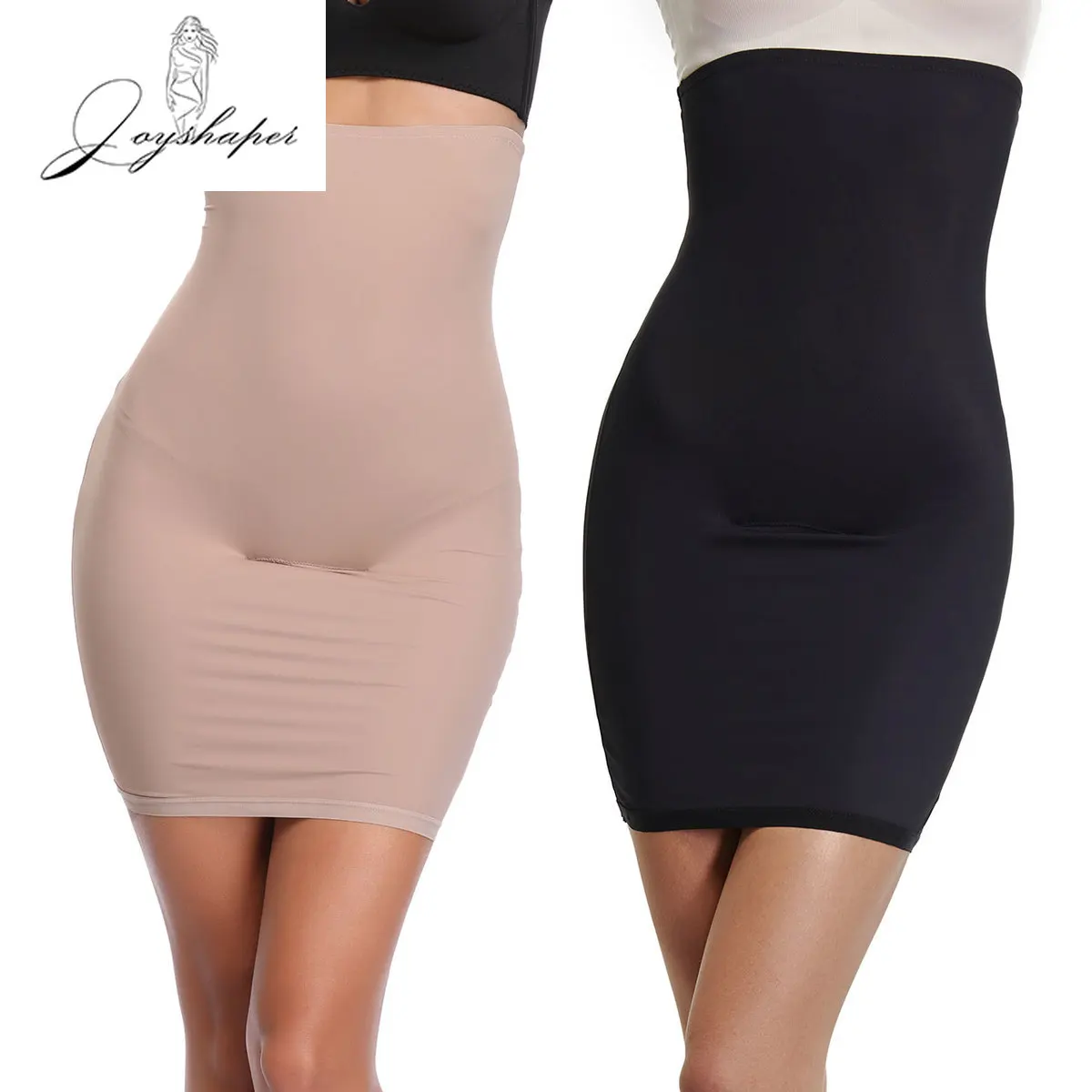 

Women Shapers Half Slip Control Dress Slimming Underwear Skirts High Waist Shapewear Butt Lift Tummy Control Underskirt S-3XL