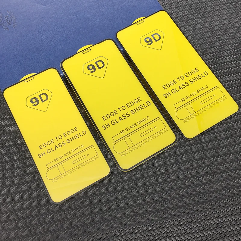 

10pcs/lot 9D Full Cover Tempered Glass Screen Protector For Huawei mate 20 lite Mate 10 Lite Pro P smart Honor 10 P20 lite Nova