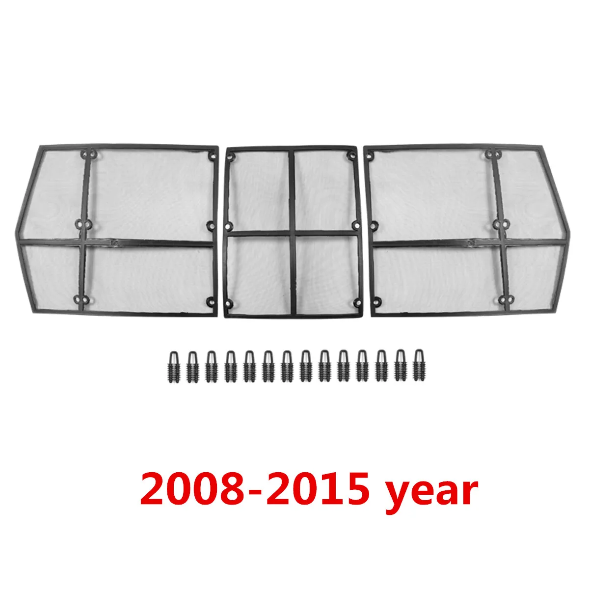

Car Insect Screening Mesh Front Grille Insert Neting for Toyota Land Cruiser 200 LC200 2008 2009 2010 2011 2012 2013 2014 2015