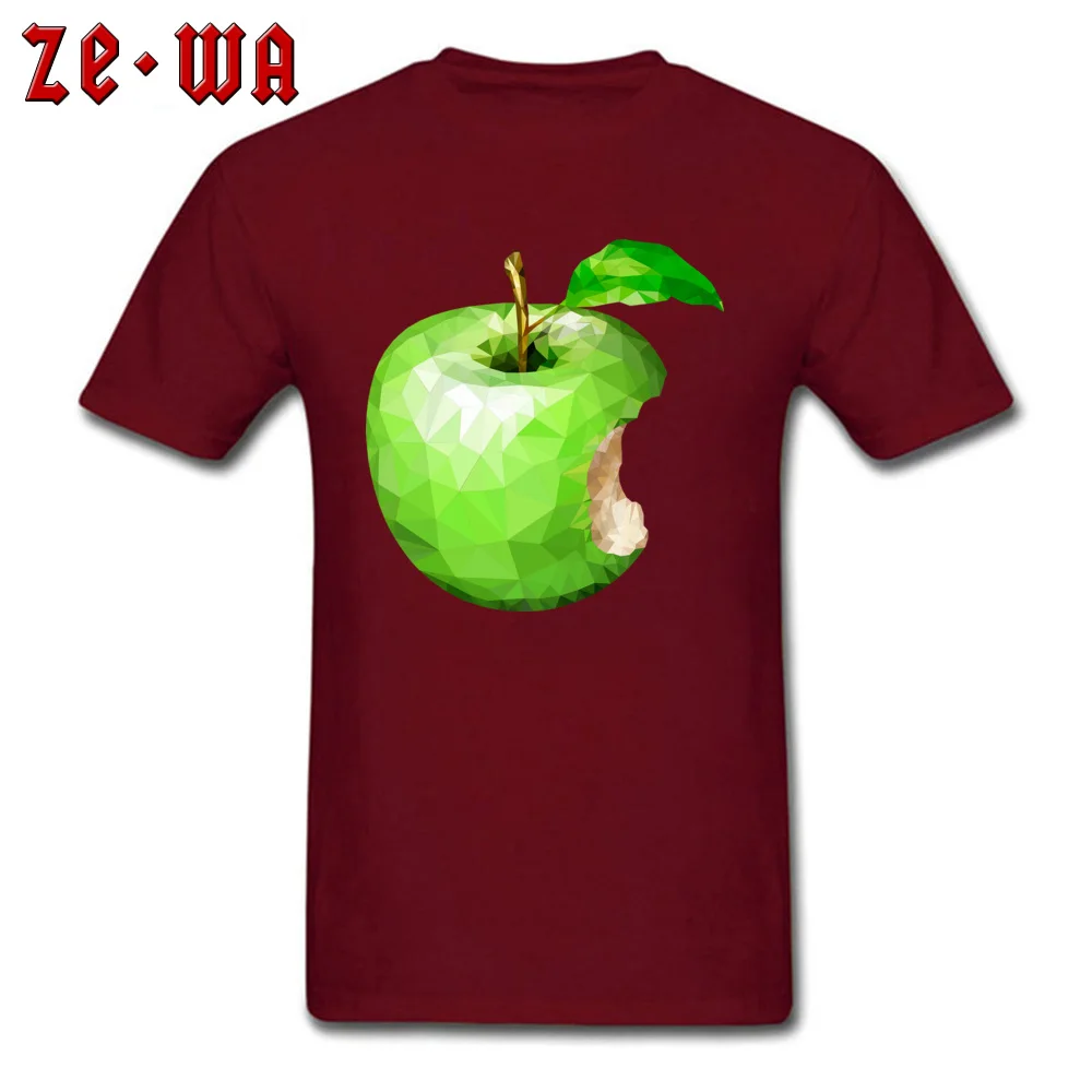  Personalized Tops Tees Family Short Sleeve Man T Shirt TpicOriginaltitle Casual Summer/Fall Tshirts Round Neck apple 1590131_960_720 maroon
