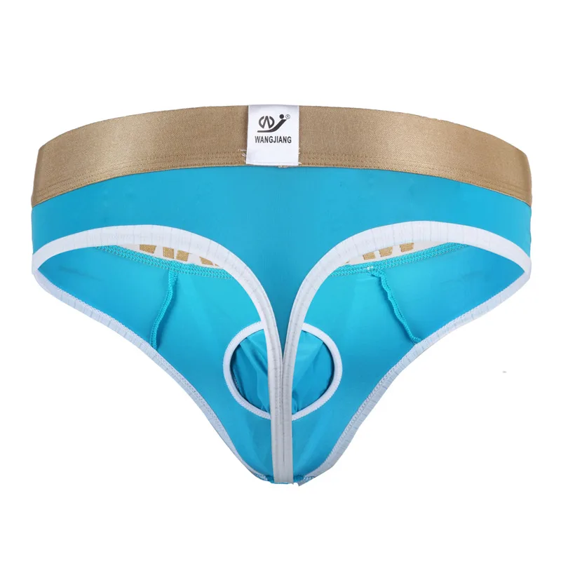 Новинка крутые Шелковые Стринги G String сексуальное мужское нижнее белье мужские