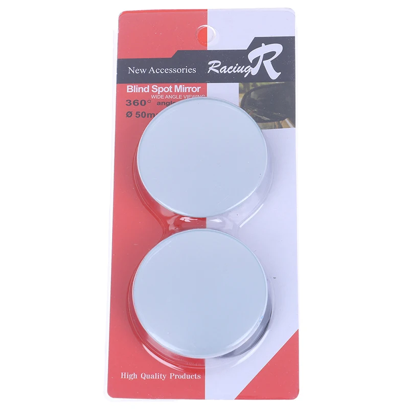 

HOT Sale Frameless Ultrathin Wide Angle Round Convex Rear View Mirror 360 Wide Universal Blind Spot Mirror For Car