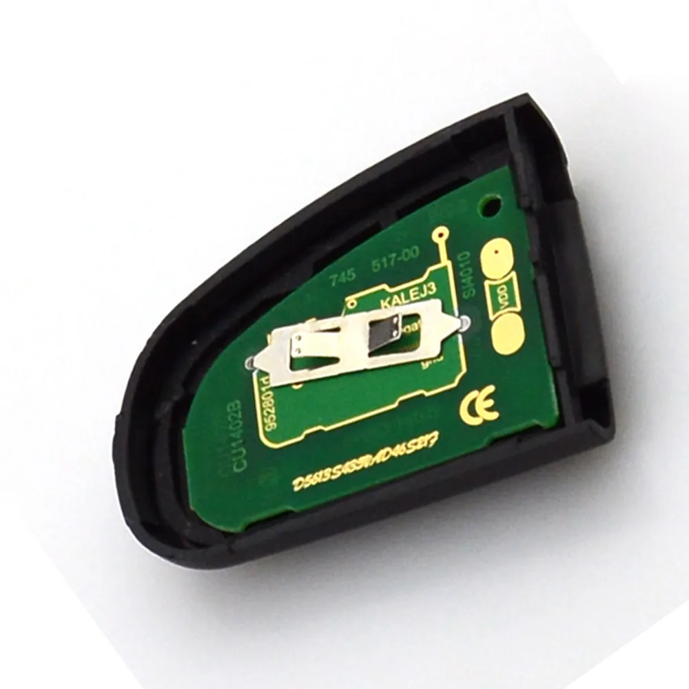 OKEYTECH 4 BUTTONS FLIP FOLDING 315/433MHZ 4D60 CHIP REMOTE CONTROL CAR KEY FOB REPLACEMENT FOR JAGUAR X-TYPE S-TYPE XJ XK TYPE