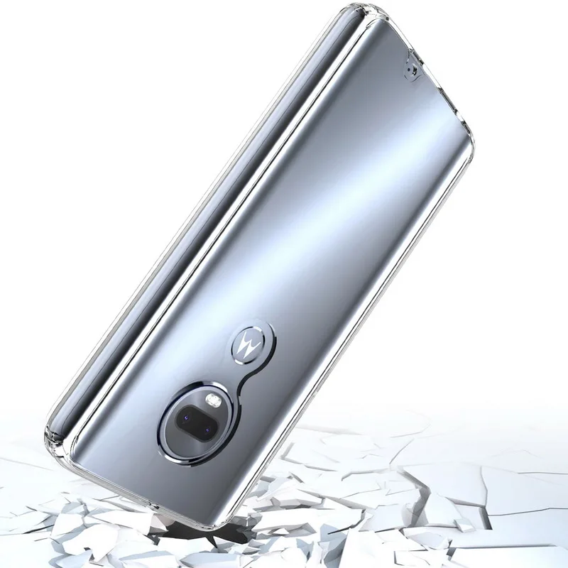 Для Moto G7 Plus чехол 6,4 ''Кристальный бампер прозрачная твердая акриловая задняя крышка для Motorola Moto G7/G 7 Plus G7Plus чехол для телефона s Capa