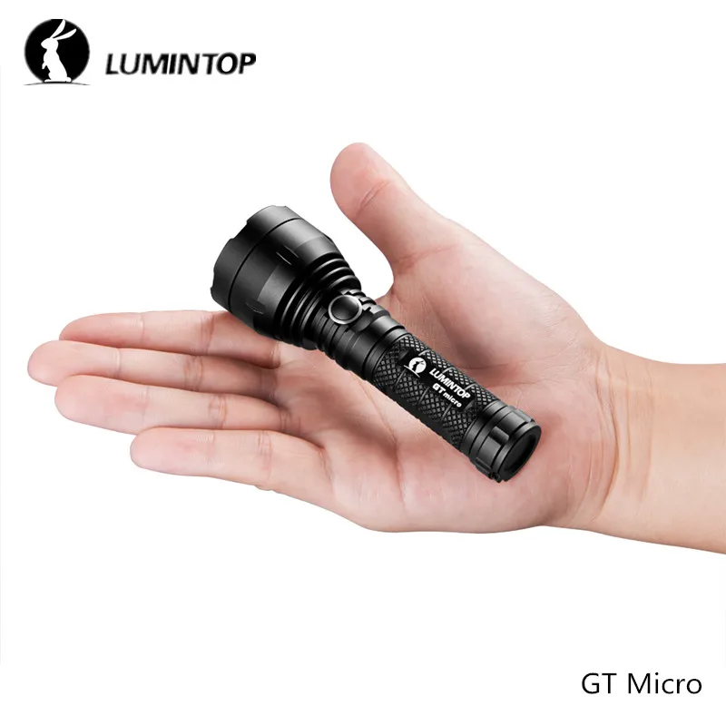 LuminTop GT Micro 1000lm высокомощный светодиодный светильник вспышка s 400m поисковый из