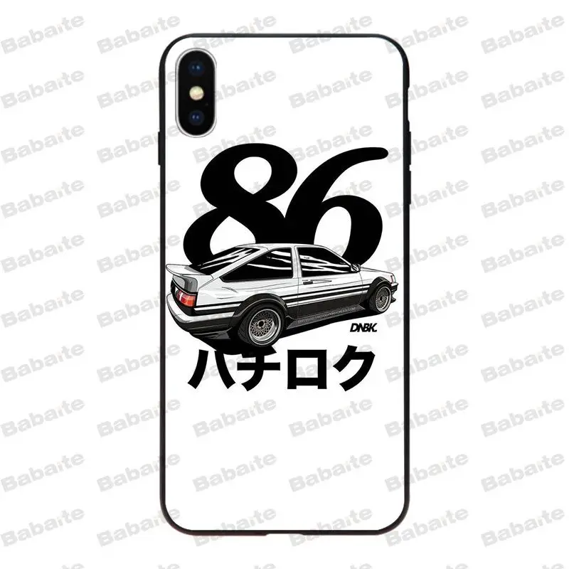 Babaite начальный D AE86 DIY печать рисунок чехол для телефона для iPhone Xr XsMax 8 7 6 6S Plus Xs X 5 5S SE 5C Чехол s11 11pro 11promax