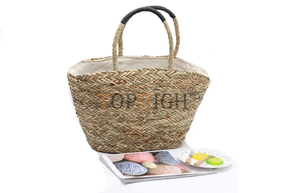 2021 Straw Bag Summer l Bohemia Fashion Women's Handbags Casual Shoulder Bags Beach Bag Big Tote Bag