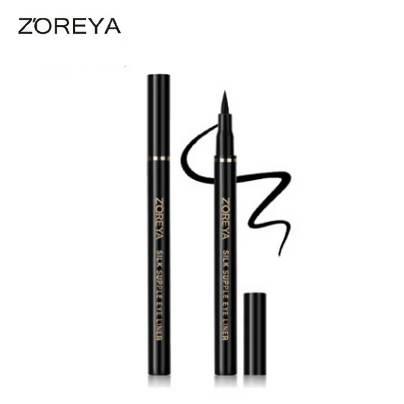 

ZOREYA Portable Eyeliner Sweatproof Fast Dry Waterproof Long lasting Fluency Super Slimsy Fashionable Beautity Makeup Tool