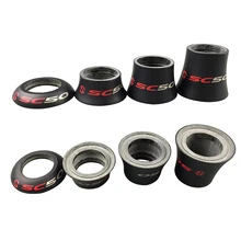 Toseek SC50 carbon fiber road bicycle headset carbon mtb bicycle fork bowl conical washer 1 1/8 bike Accessories 8.5mm 40mm road bicycle fork alloy carbon fork 700c 1 1 8 matt glossy v brake used racing bicycle part carbon fiber road bike fork