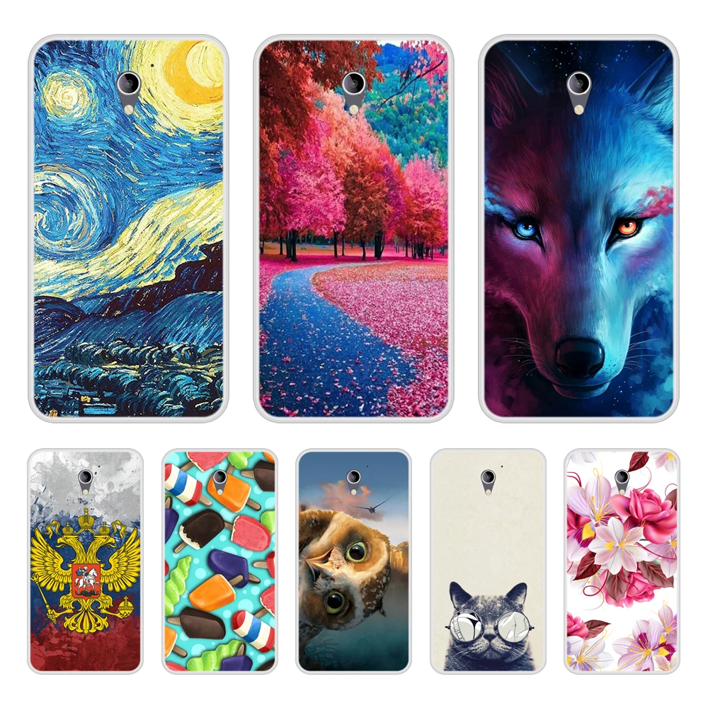 Phone Case For ZTE Blade V8 Mini Soft Silicone TPU Cool