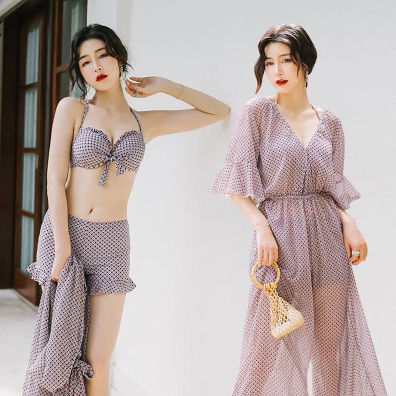 

Tankini Swimsuits For Women Bather A Whole Bathing Suit Vintage Swimsuit Swimming Costume Suits Bath Woman Female 2019 Underwire