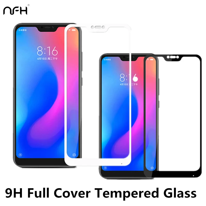 

A2 Lite 5.84" NFH Original Screen Protector Glass Case For Xiaommi MI A2 Lite 9H Tempered Glass 2.5D Film Cover On Xiaomi A2Lite
