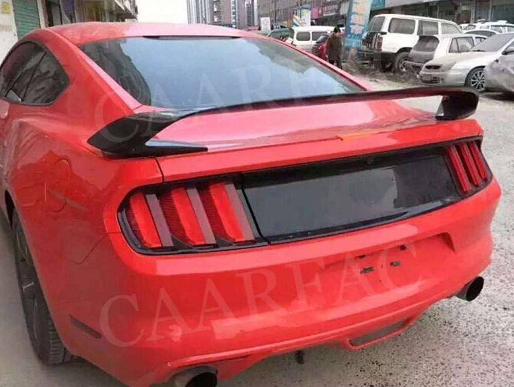 Задний спойлер, задний багажник, крыло для Ford Mustang GT350 R, стильный большой спойлер,,, авто гоночный автомобиль, Стайлинг